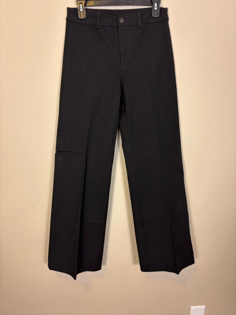 AYR Black Wide-Leg Trouser Dress Pants Women’s 28 Short
